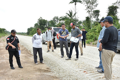 Tinjau Sejumlah Proyek di Pulau Rupat, Ini Penjelasan Kejari Bengkalis